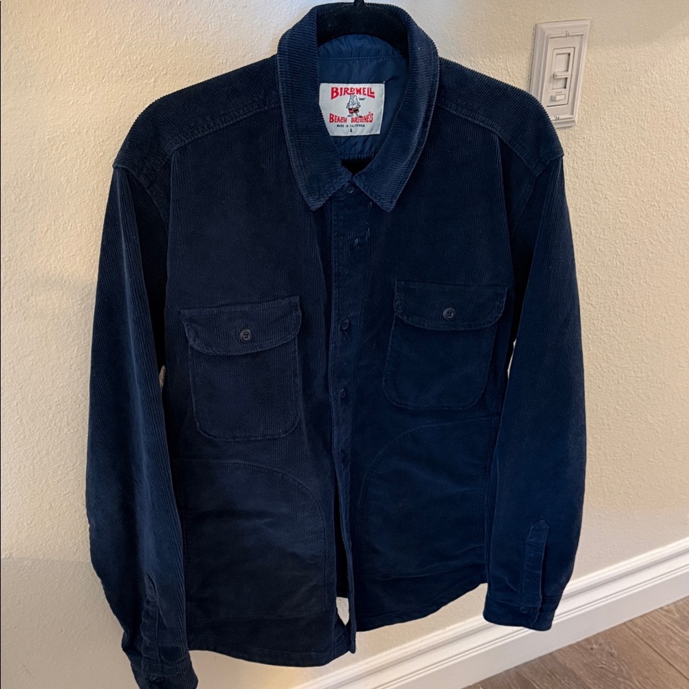 Birdwell Men's Deep Blue Shirt Jacket